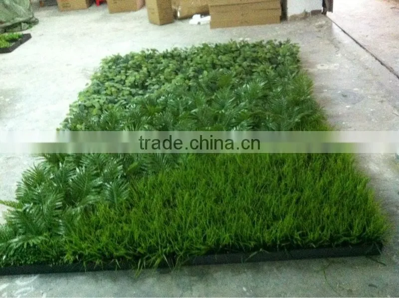 2015 best price artificial plant wall/artificial grass wall, artificial vertical plant for garden