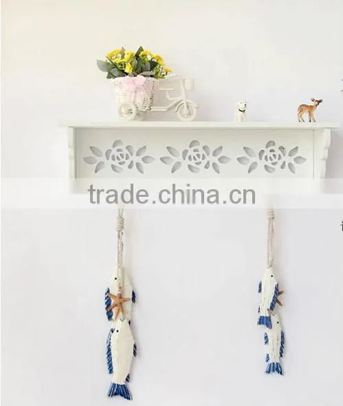 2015 custom mini high-grade wooden wall shelf lovely