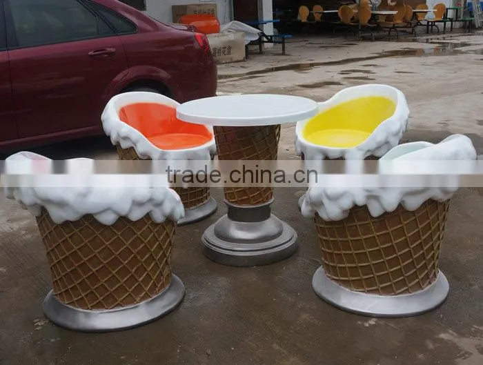 New Italian style gelateria and elegant chair