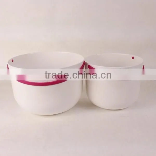 plastic melamine ice bucket