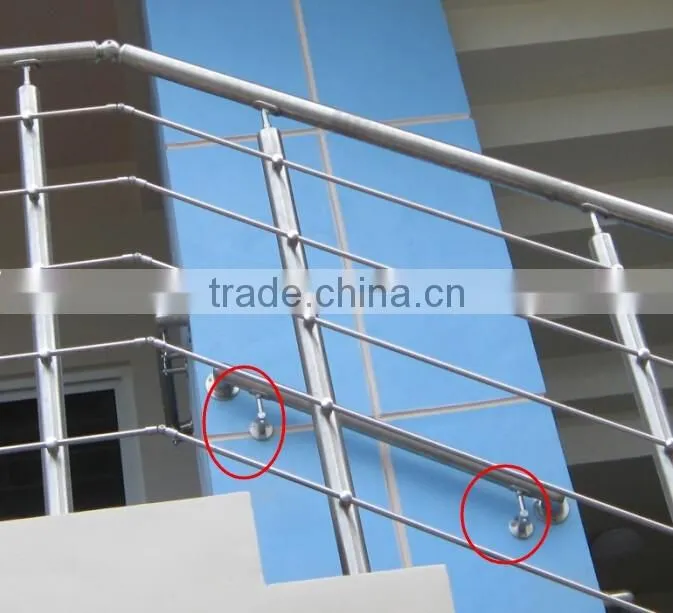 Outdoor Handrail Stainless Steel Wall Stair Railing Bracket/Wall Bracket For Handrails