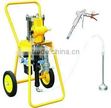 WS341 High Efficiency Pneumatic Pressure Airless Sprayer for steel structure, heavy machinery spray painting
