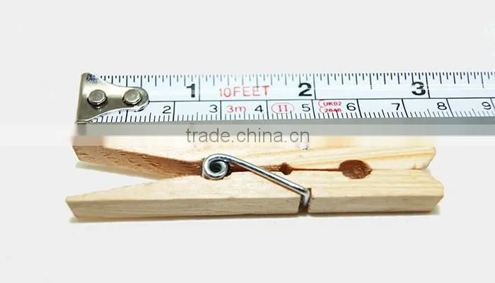 high quality natural pine spring strong peg clothes drying wooden clothes pin