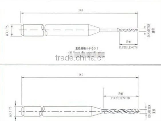 PCB Solid Carbide Drill Bit