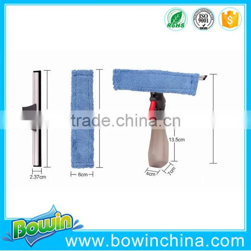 2015 Hot sell silicone window squeegee with spray bottle and low price