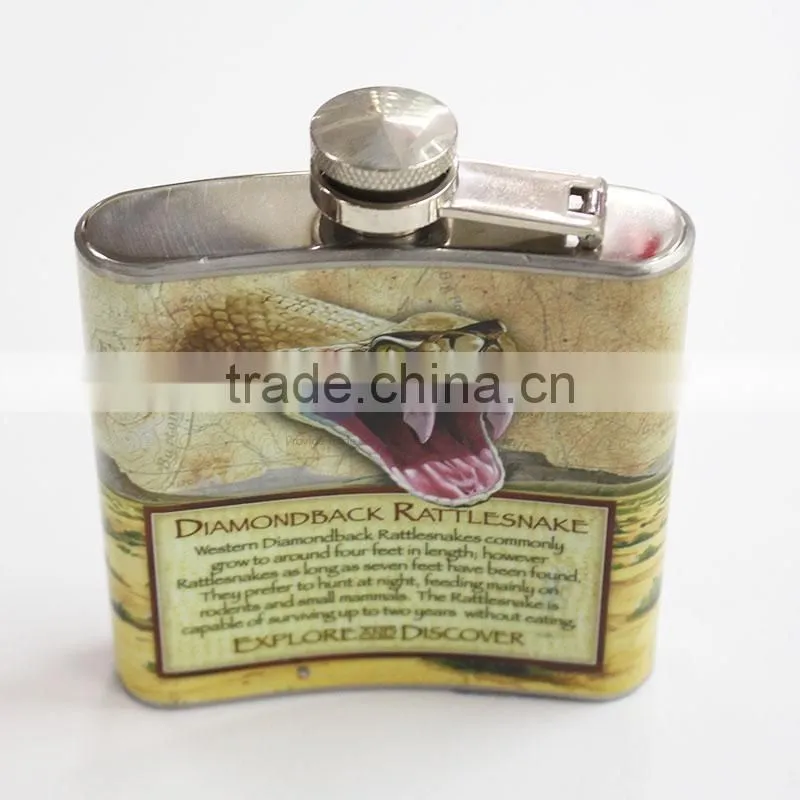 6 OZ Stainless Steel Hip Flask