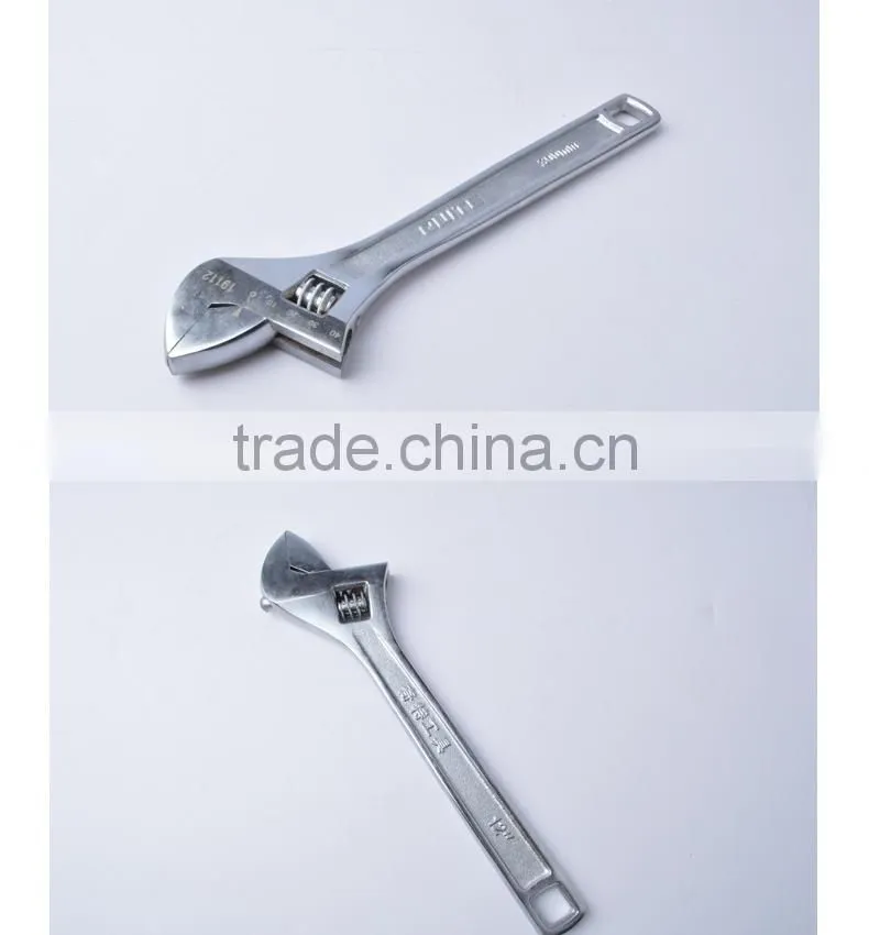 6"-24" adjustable spanner, adjustable wrench spanner , universal spanner wrench
