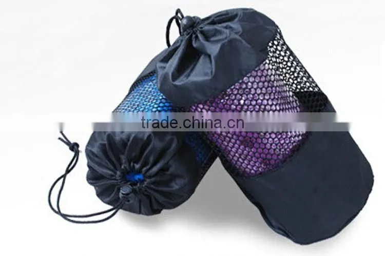 Wholesale ECO anti-slip 100% DTY Yoga towel For Fitness
