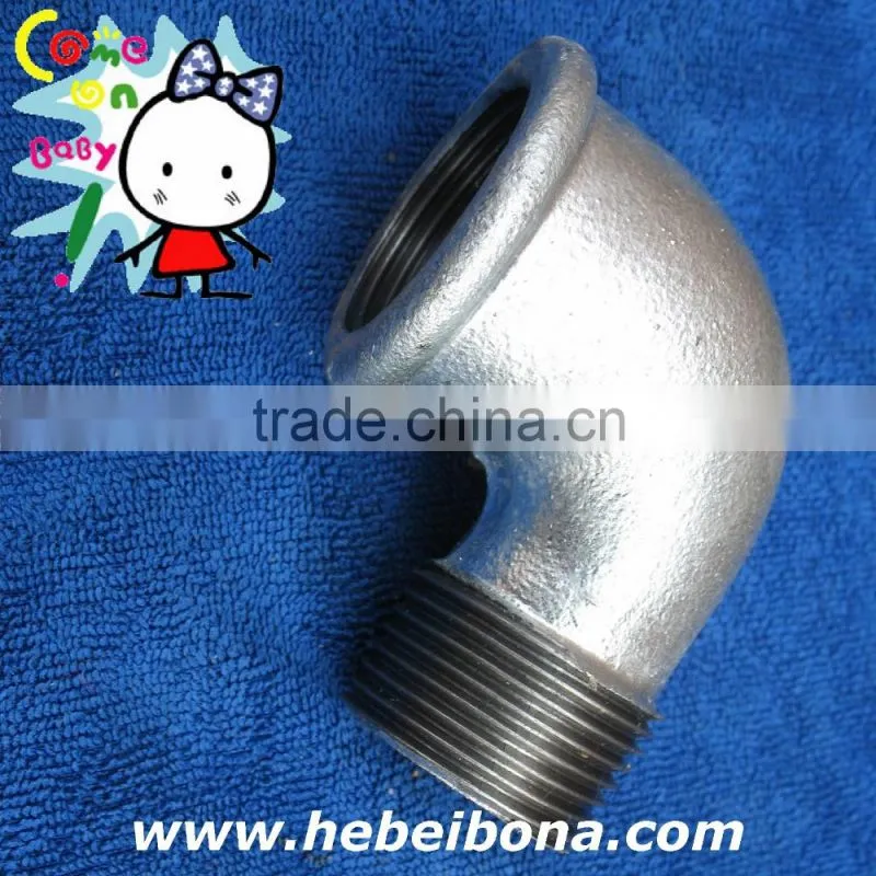 Galvanized Cast Iron 90 Degree Reducing Elbow