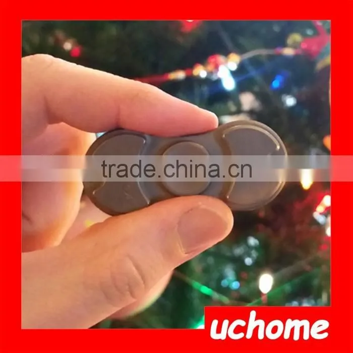 UCHOME 2017 New EDC Toys Hand Spinner Fingertips Spiral Fingers Gyro Torqbar Brass Toys Copper Brass