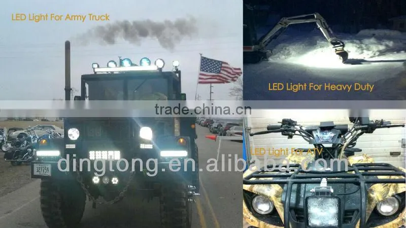 c.r.e.e. led flood light automotive work light 27w 12v