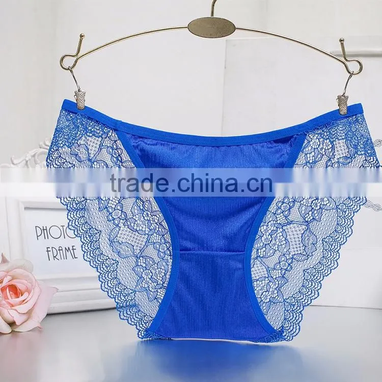 Lady sexy set fastener luxury transparent underwear panties