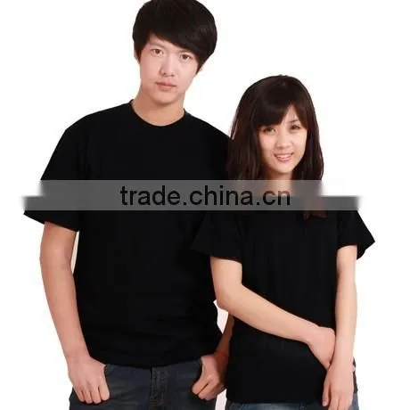 combed cotton t-shirt high quality unsex t-shirt wholesale in china