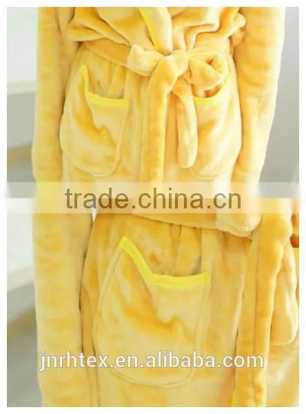 Adult Summer Rilakkuma Flannel Animal Bathrobe Animal Sleepwear Robe