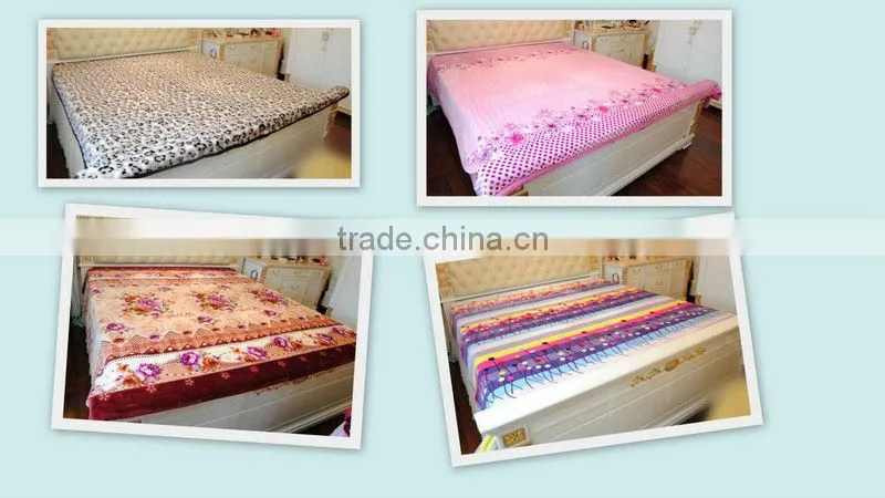 OEM Printed DIY Microfiber Polyester Blanket