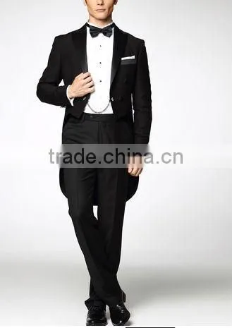 fashionable men tailcoat suit
