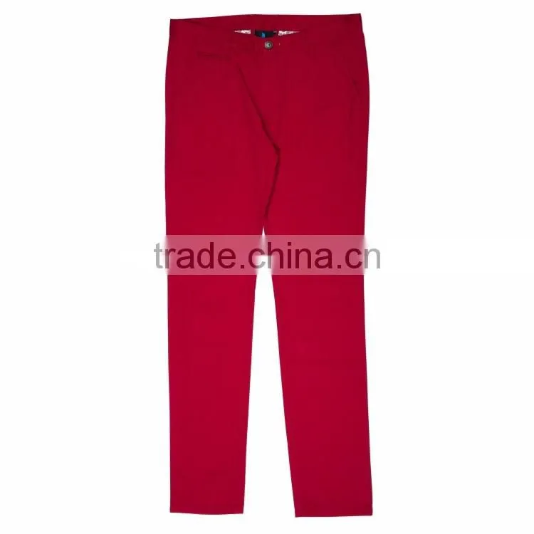 Top quality mock pockey shape decoration 80%cotton casual mens cargo pants with side pockets