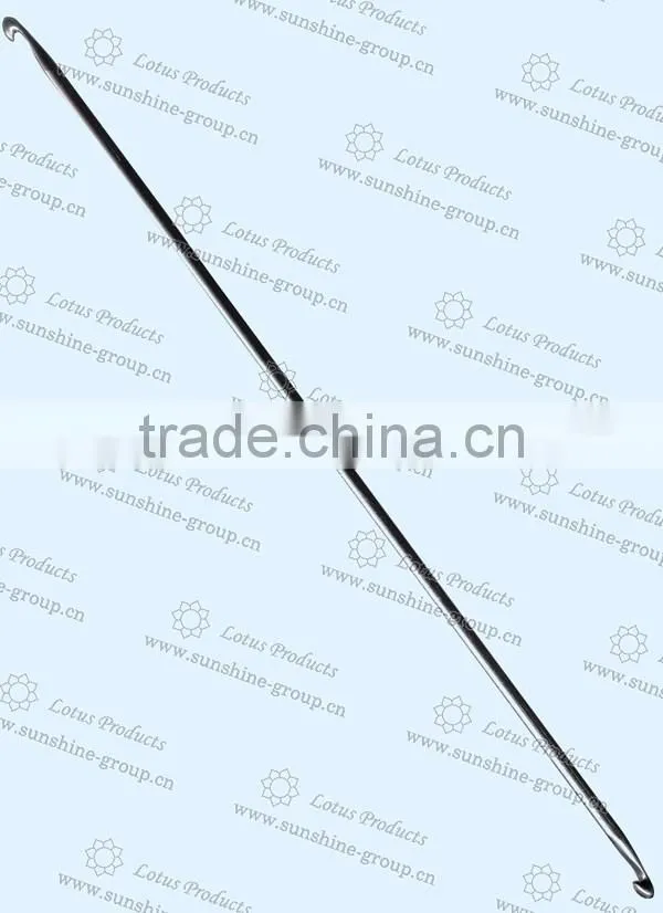 Aluminium Crochet Hook With Blister Card Packing Supply Various Size Crochet Hook