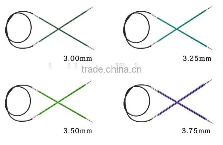 High Quality Aluminium Knitting Needle Set