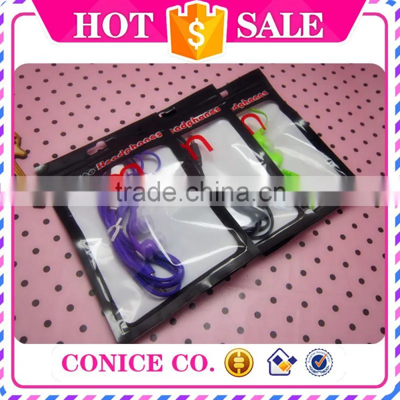 2015 Cheap Sports Wire Earphones with Mic For Phone