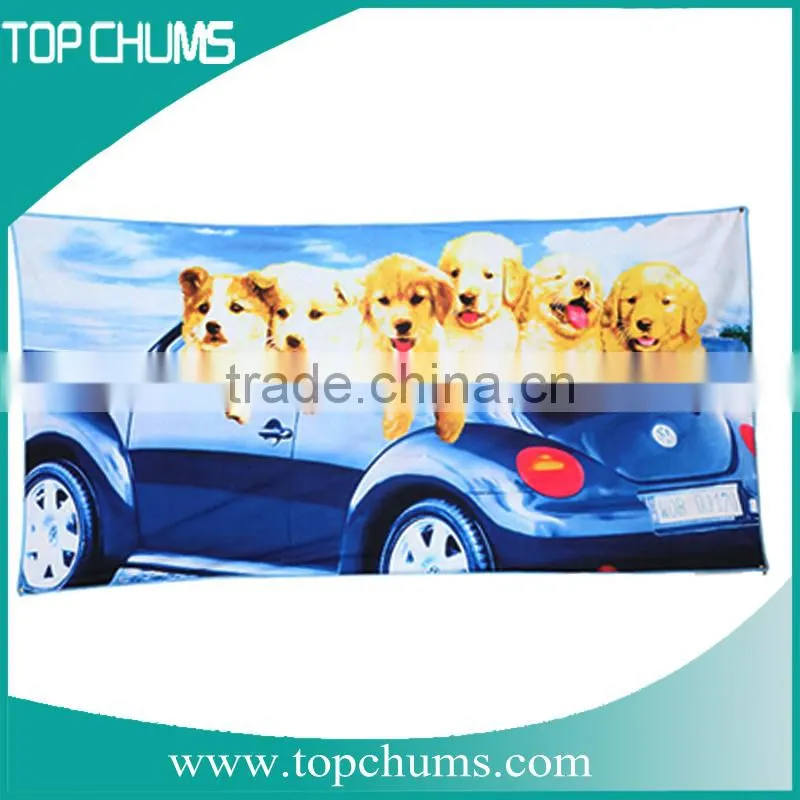 2016 New Design3d print beach towel, poncho towel for adults