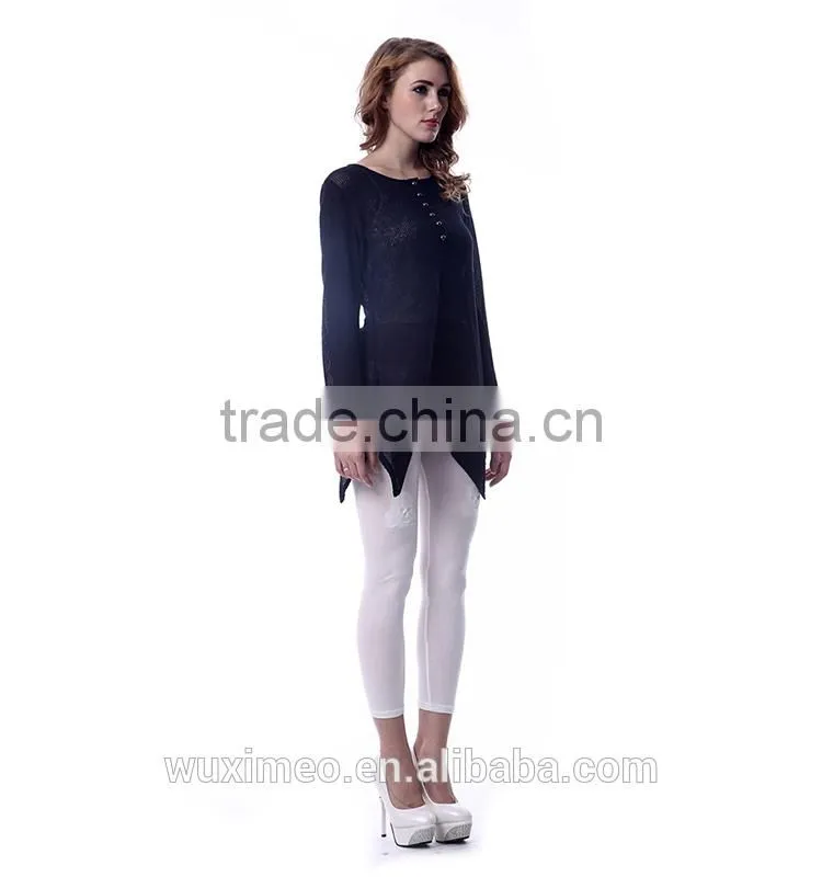casual style from XS-5XL large size Promotional cheap top level lady blouse uk