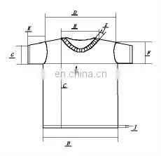 wholesale printed new fashion high quality custom t shirt