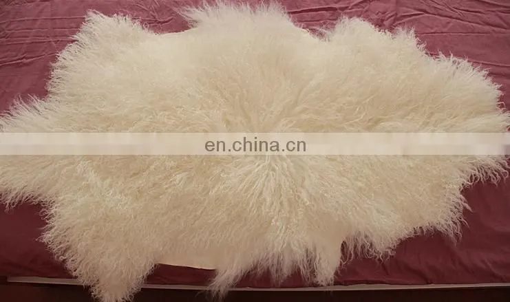Mongolian Lamb Fur Skin Tibet Lamb Fur pelt From China