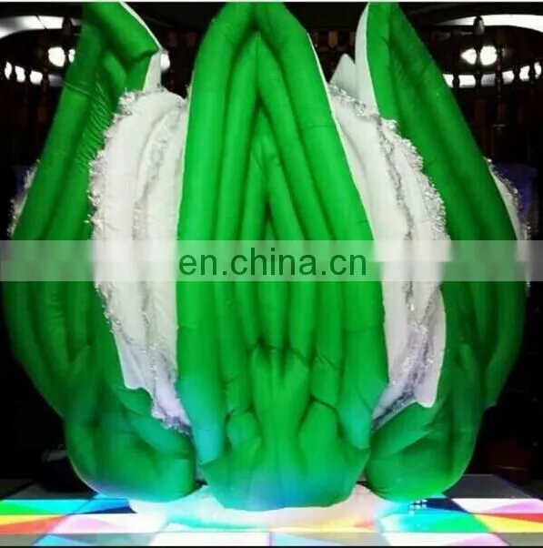 multi-colors LED lighting inflatable sun for decoration