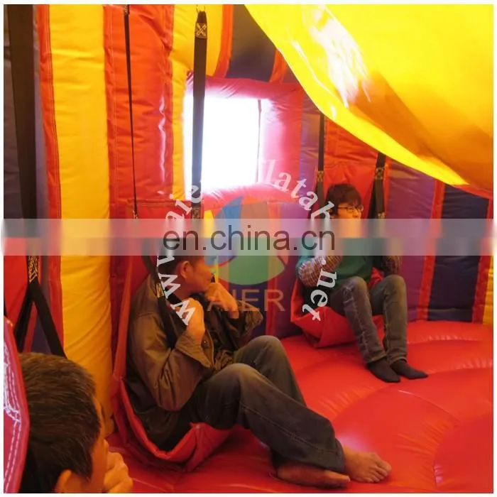 China inflatable games rocket lecitation entertainment games