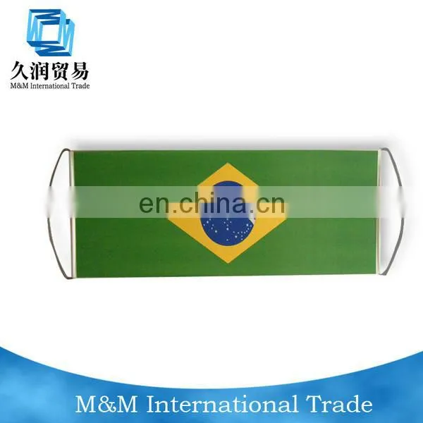 hot sale football soccer sport printed satin flag scarf fan scarf
