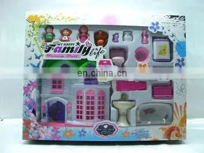hot sale new 3d model luxury prefab villa furniture toy house toy