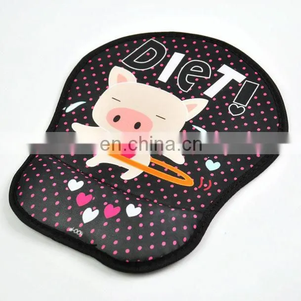 Fashion new design great quality oem promotional gel mouse pad
