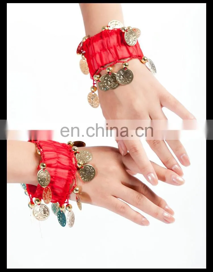 Cheap wholesale price professional indian belly dance bracelet jewelry