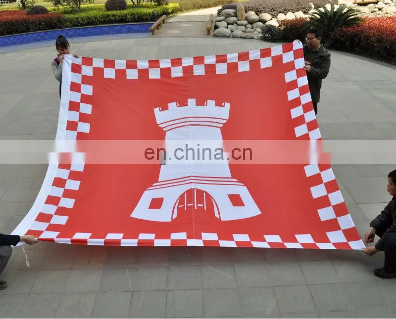 Custom soccer huge flag