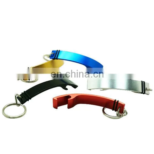 Aluminum bottle opener key ring supplier