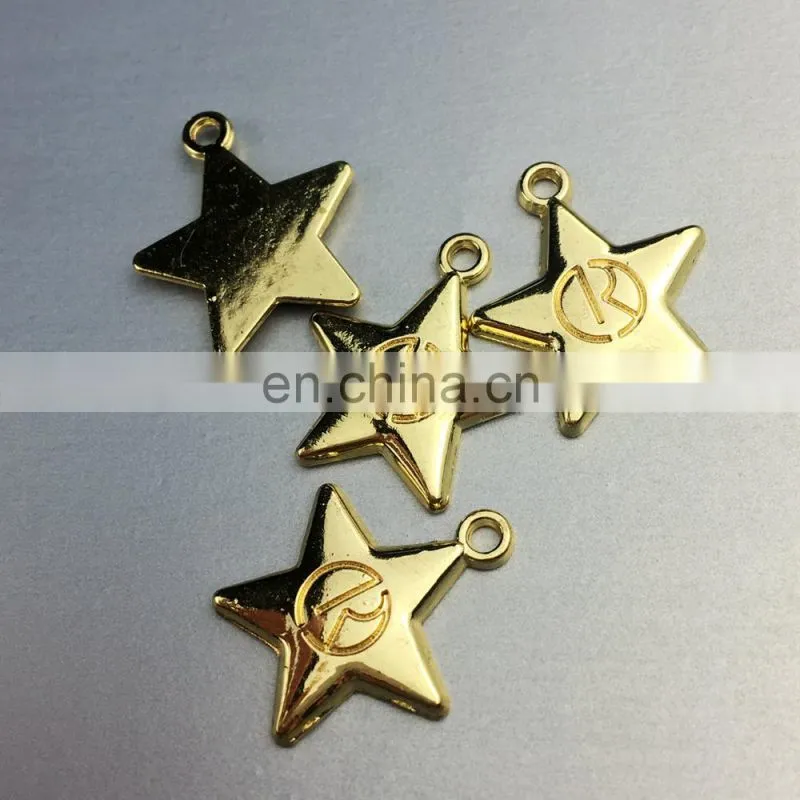custom cool personalized brass metal zipper pullers