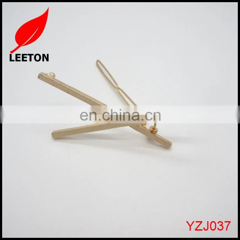 Factory supply Fashion simple hair clips for lady