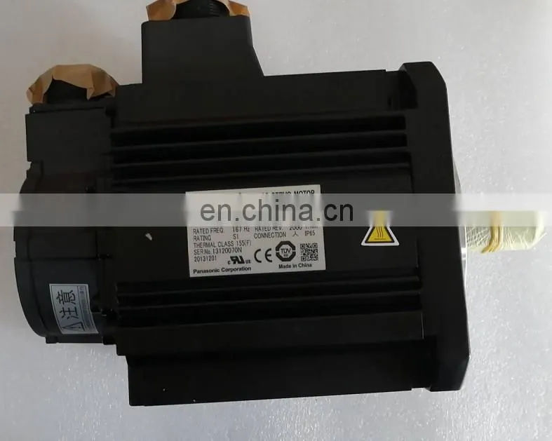 2kw Panasonic Servo Motor 2000rpm MDME202GCGM For Woodcutting Machine