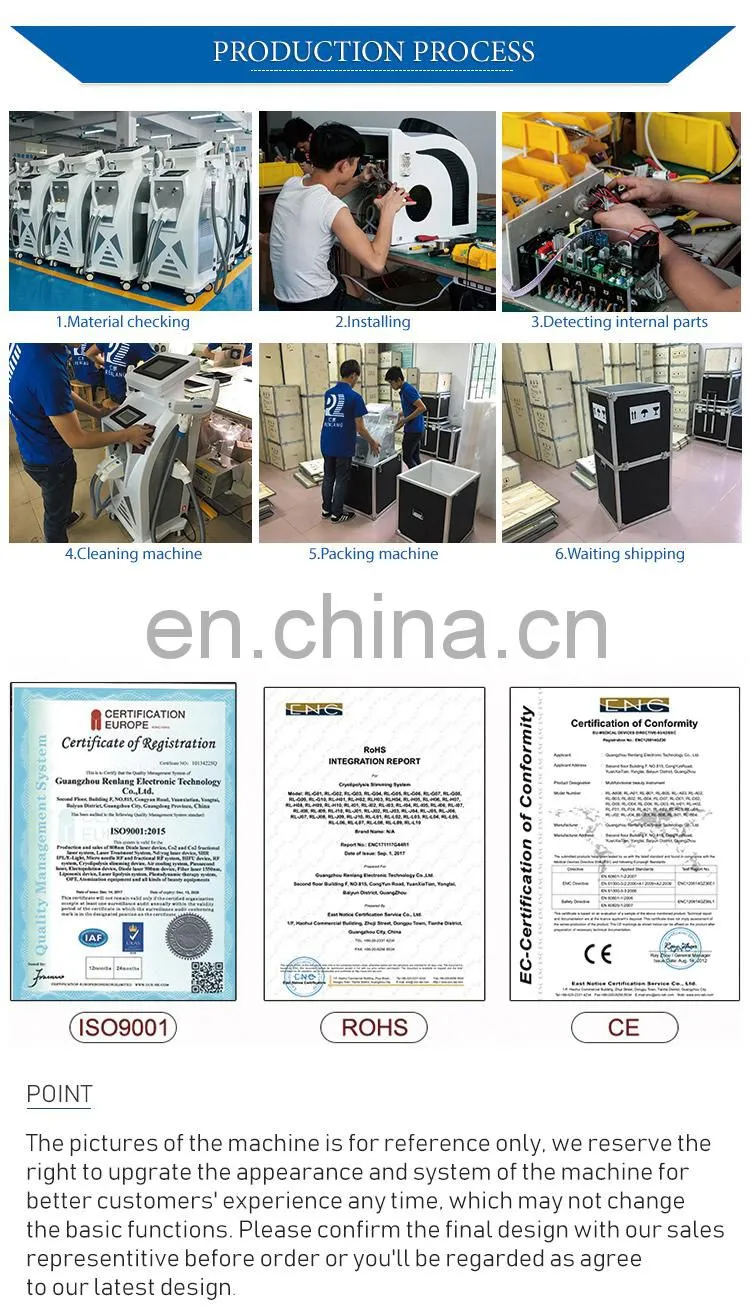 New 2022 Trending Product 4 in 1 Double IPL Hair Removal Machine with LASER RF Handle For Sale