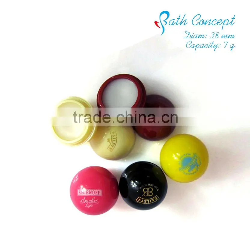 Herbal Ingredient Cute Ball Shape Lip Balm