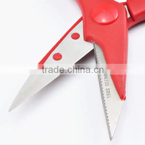 RED COLOR household items kitchen scissor garden scissor