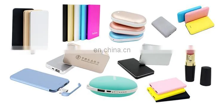 Led Light Compact Makeup Cosmetic Mirror with 4000mah Power Bank USB Charger
