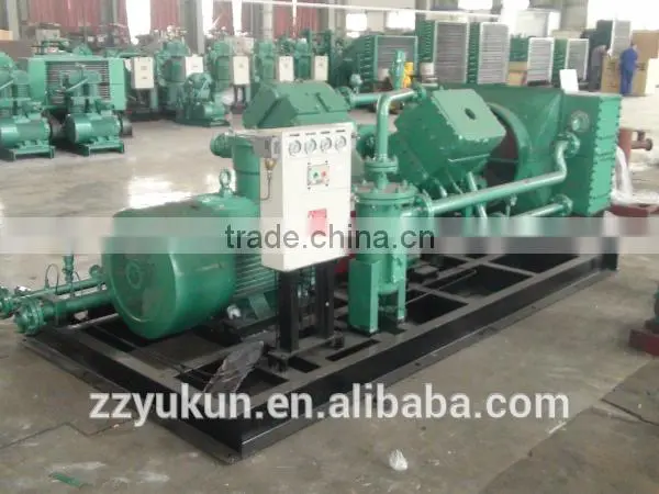 Reciprocating nitrogen booster compressor