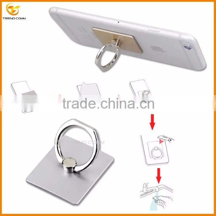 new fashion stand metal Ring holder back cover case for iphone 6