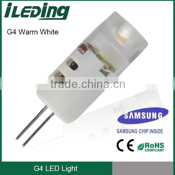 G4 LED lamp 12V 1.5W 80LM 30000hrs lifespan