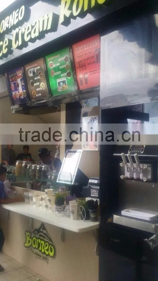 frozen yogurt machine/ soft ice cream machine/ ice cream vending machine