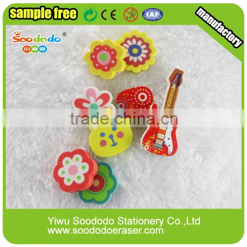 Spirit Shaped Extruded Eraser for Children
