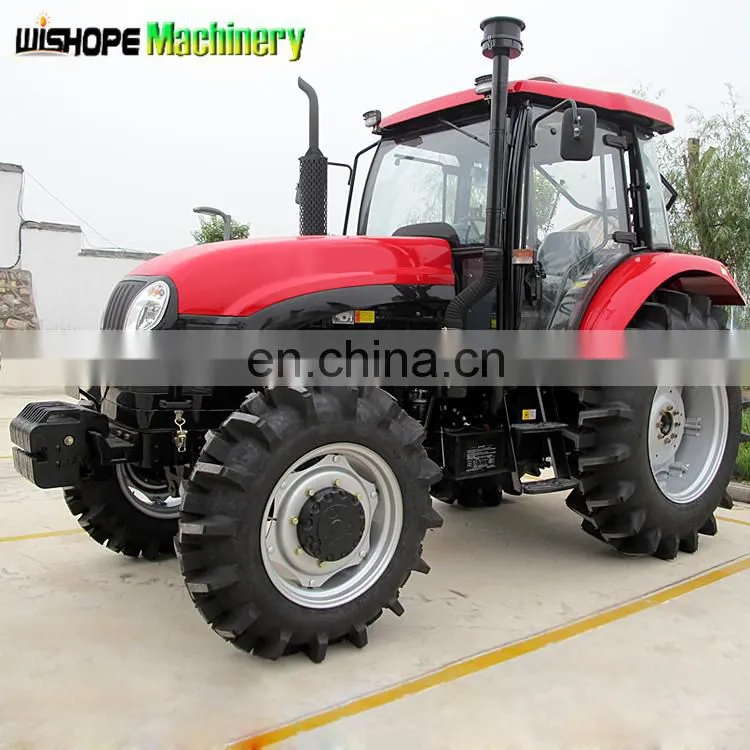 100 HP Popular agricultural wheel type tractor for farm in Africa