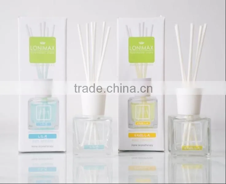 Home fragrance Aroma Diffuser with glass bottle and rattan stick SA-1932